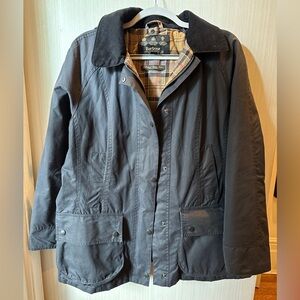 Barbour Classic Beadnell Women’s Wax Jacket Navy UK 16 U.S. 12 NWOT